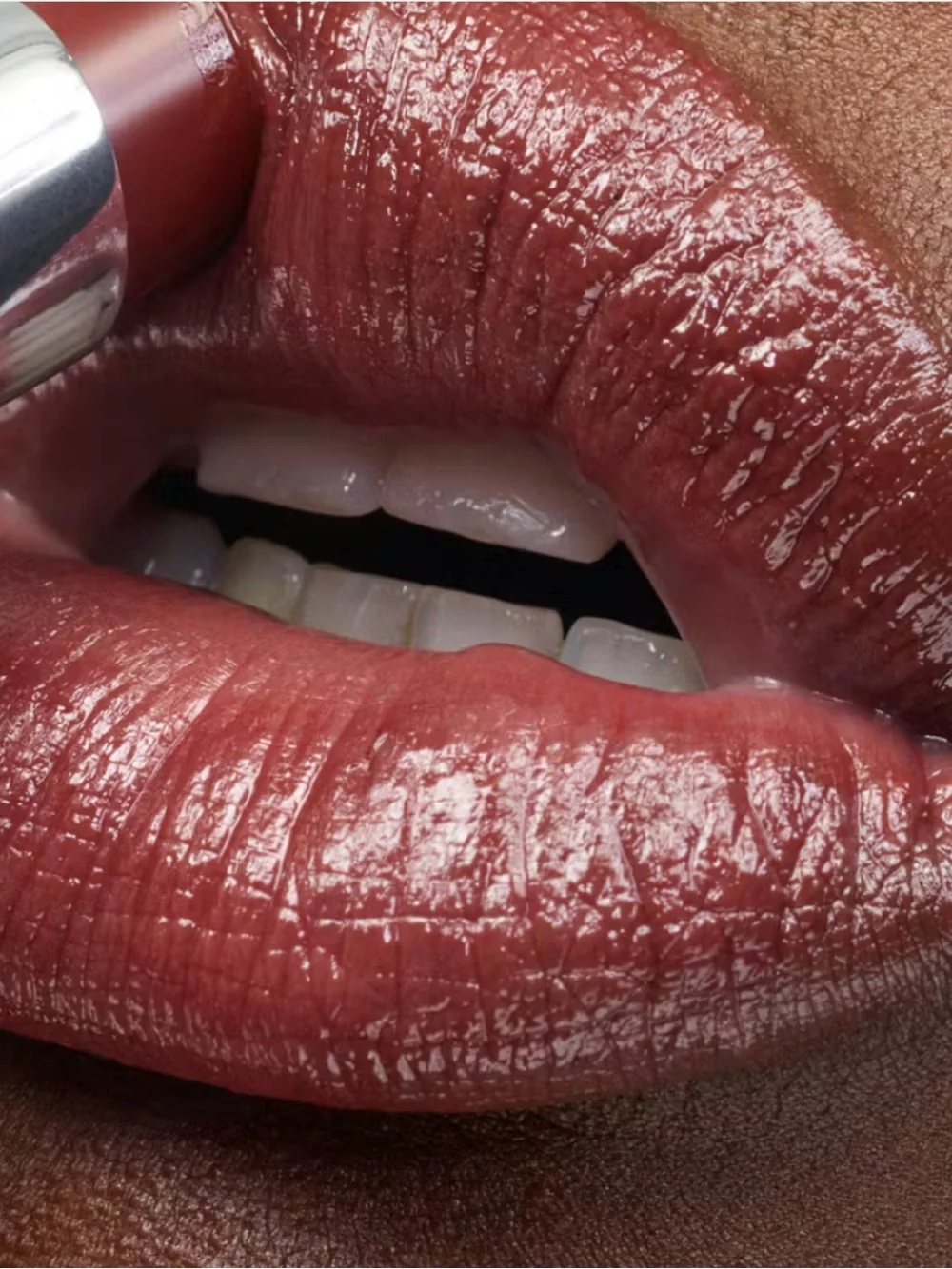 Glossier ultralip in Ember brand new sheer lip tint gloss makeup
